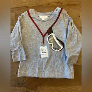 Gucci Baby Long Sleeve Shirt 6-9M